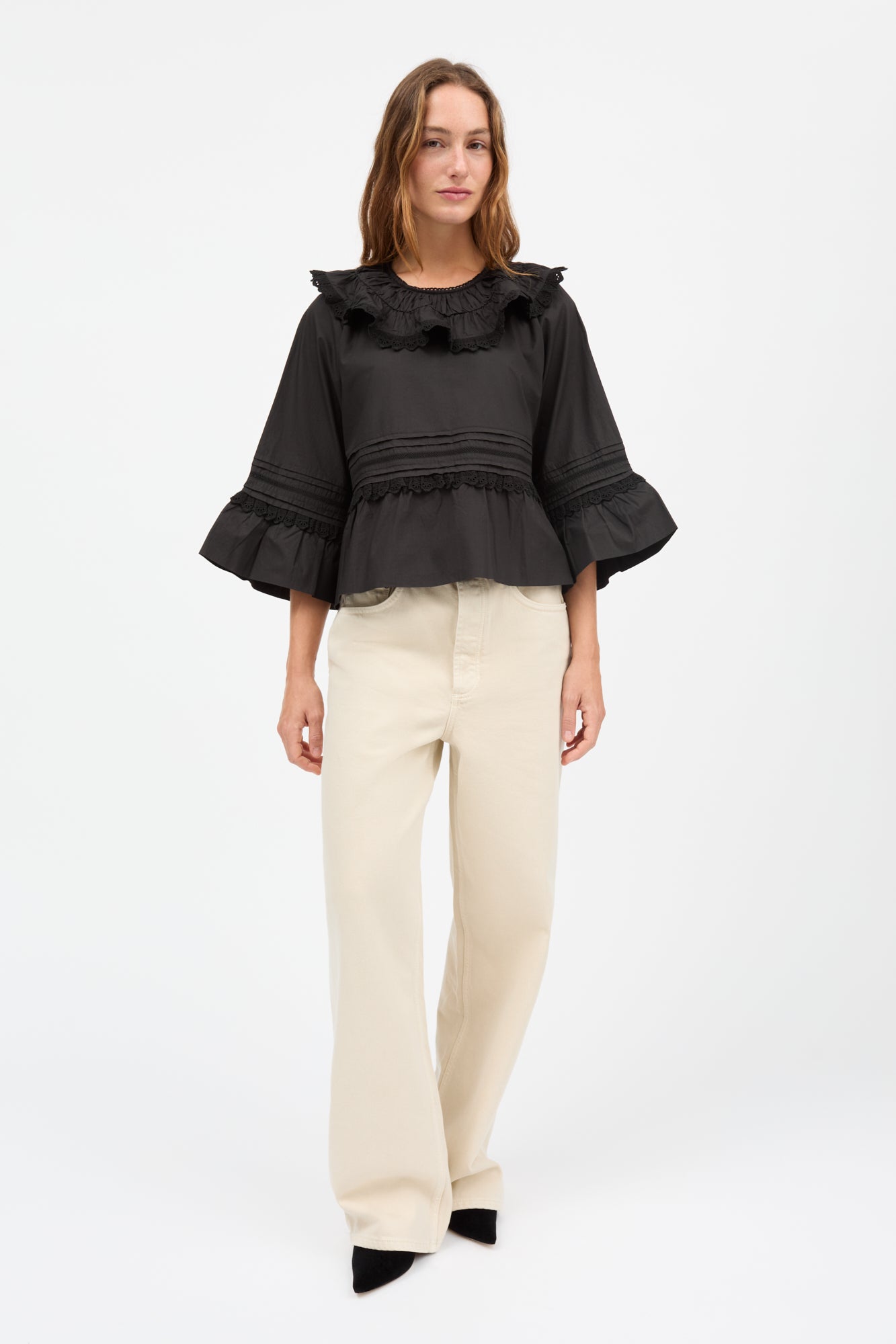 Skall Studio Lulu blouse Blouse Black