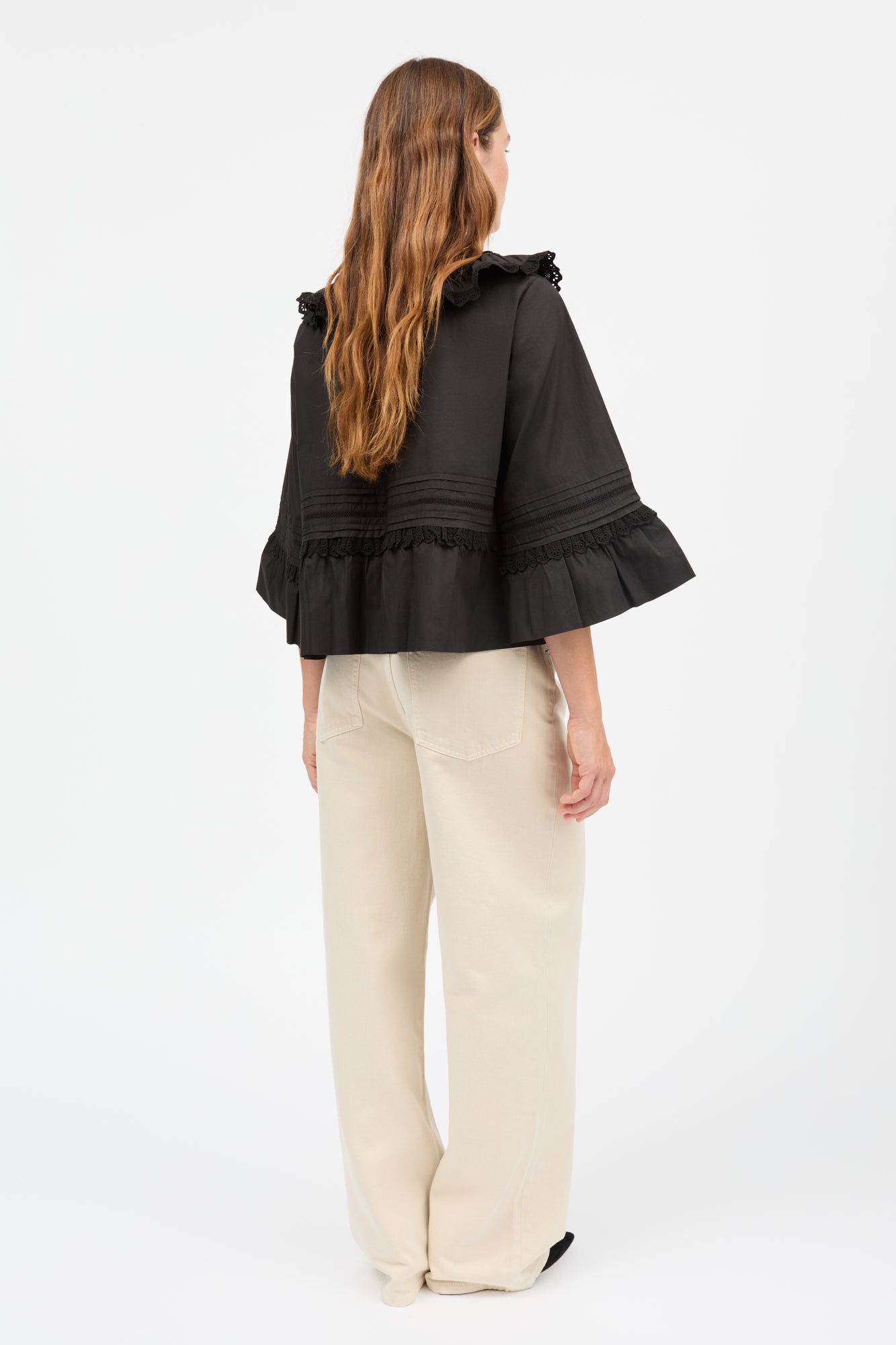 Lulu blouse - Black – Skall Studio ENG