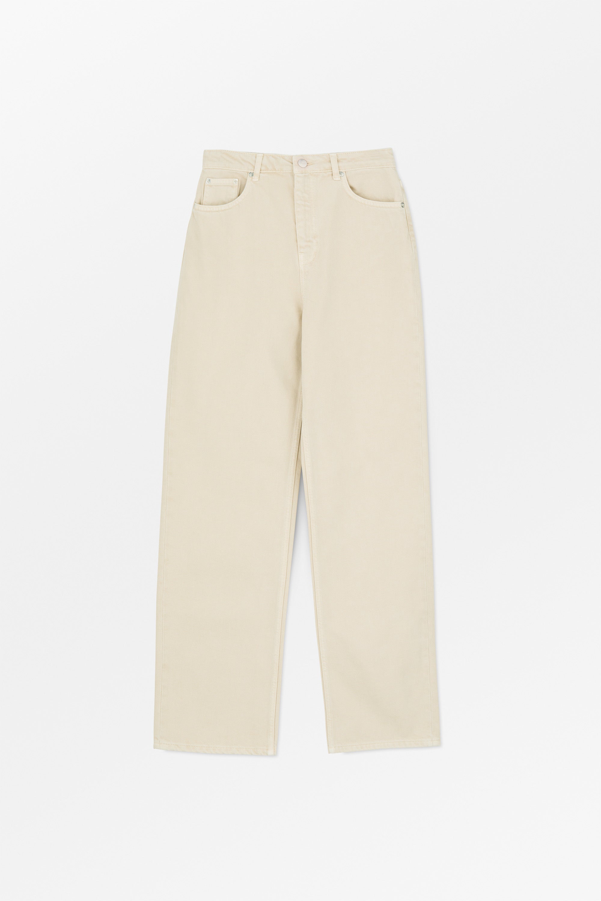 Skall Studio Maddy straight jeans Jeans Beige