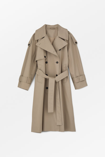 Mahsa trenchcoat Stone moss