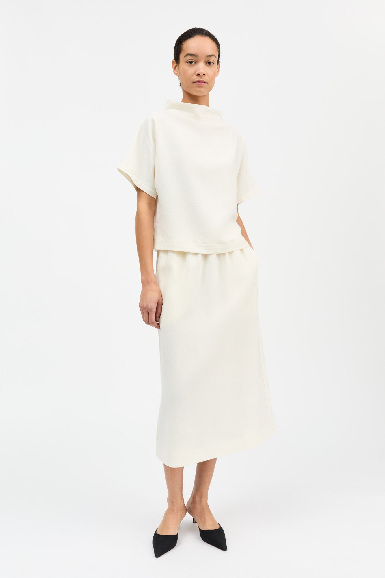 Skall Studio Marseille blouse Blouse Ivory