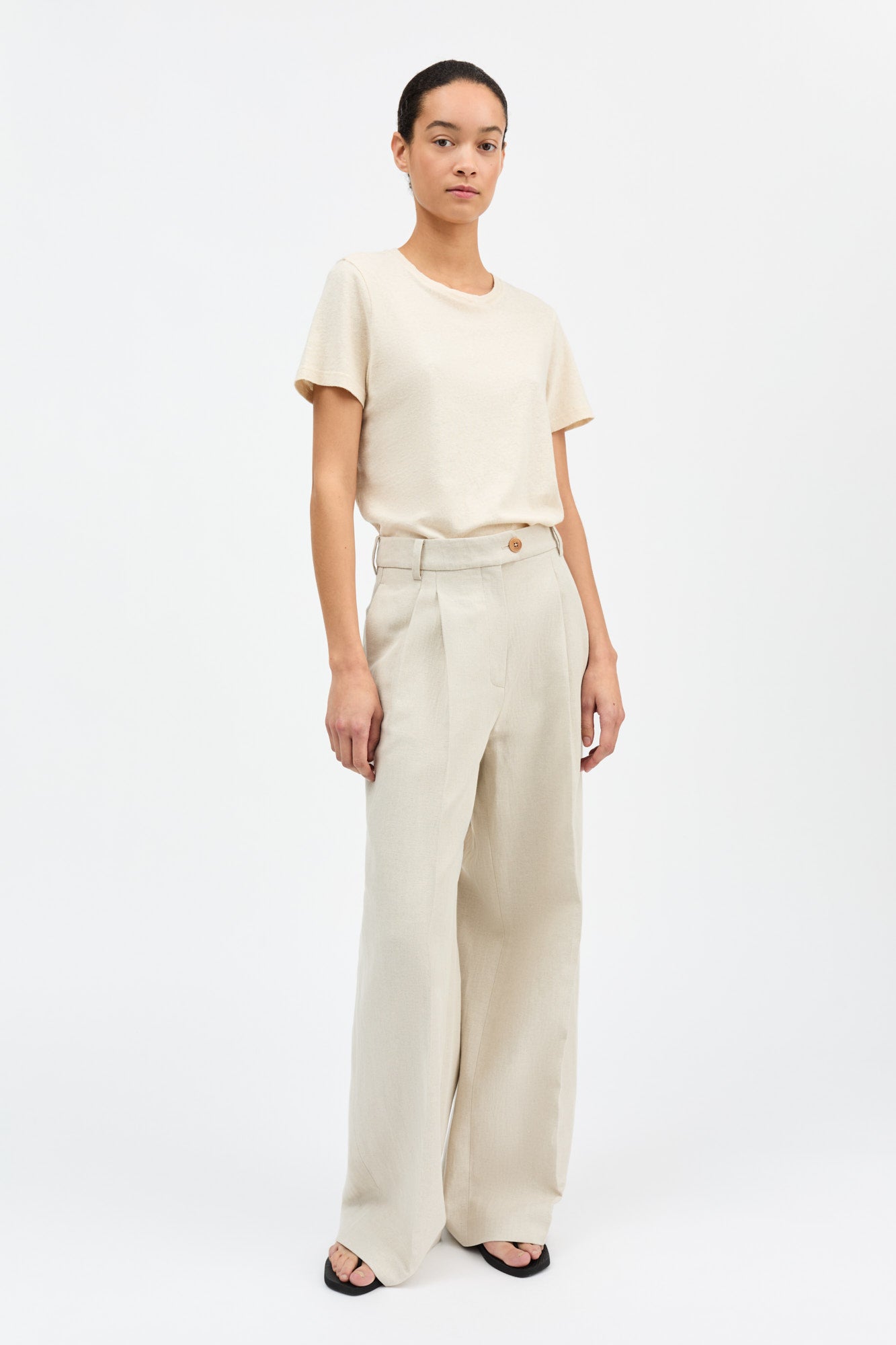 Skall Studio Mika tee T-shirt Ecru