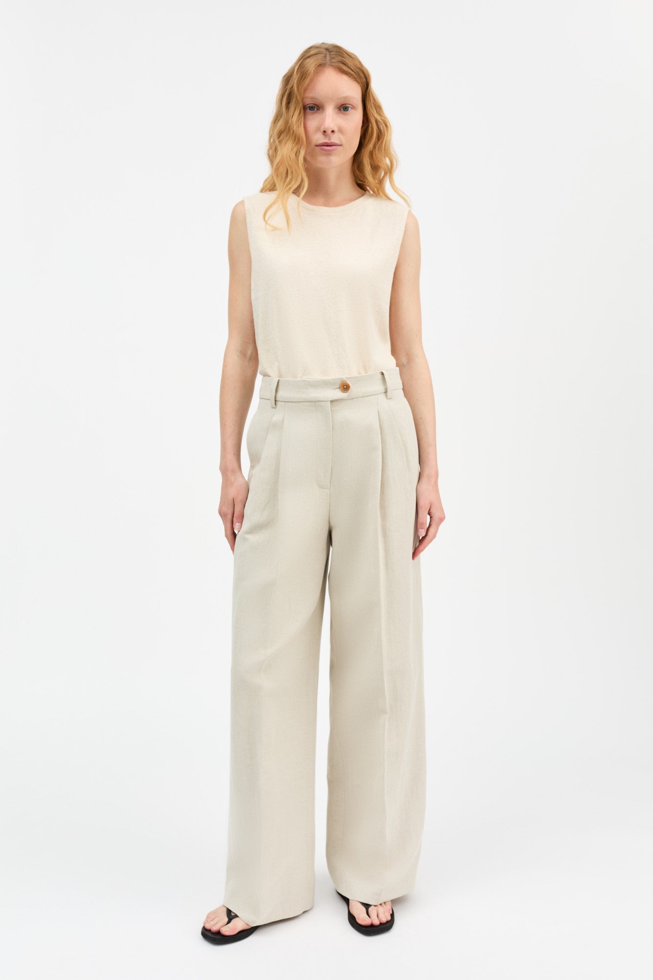 Skall Studio Mika top Top Ecru