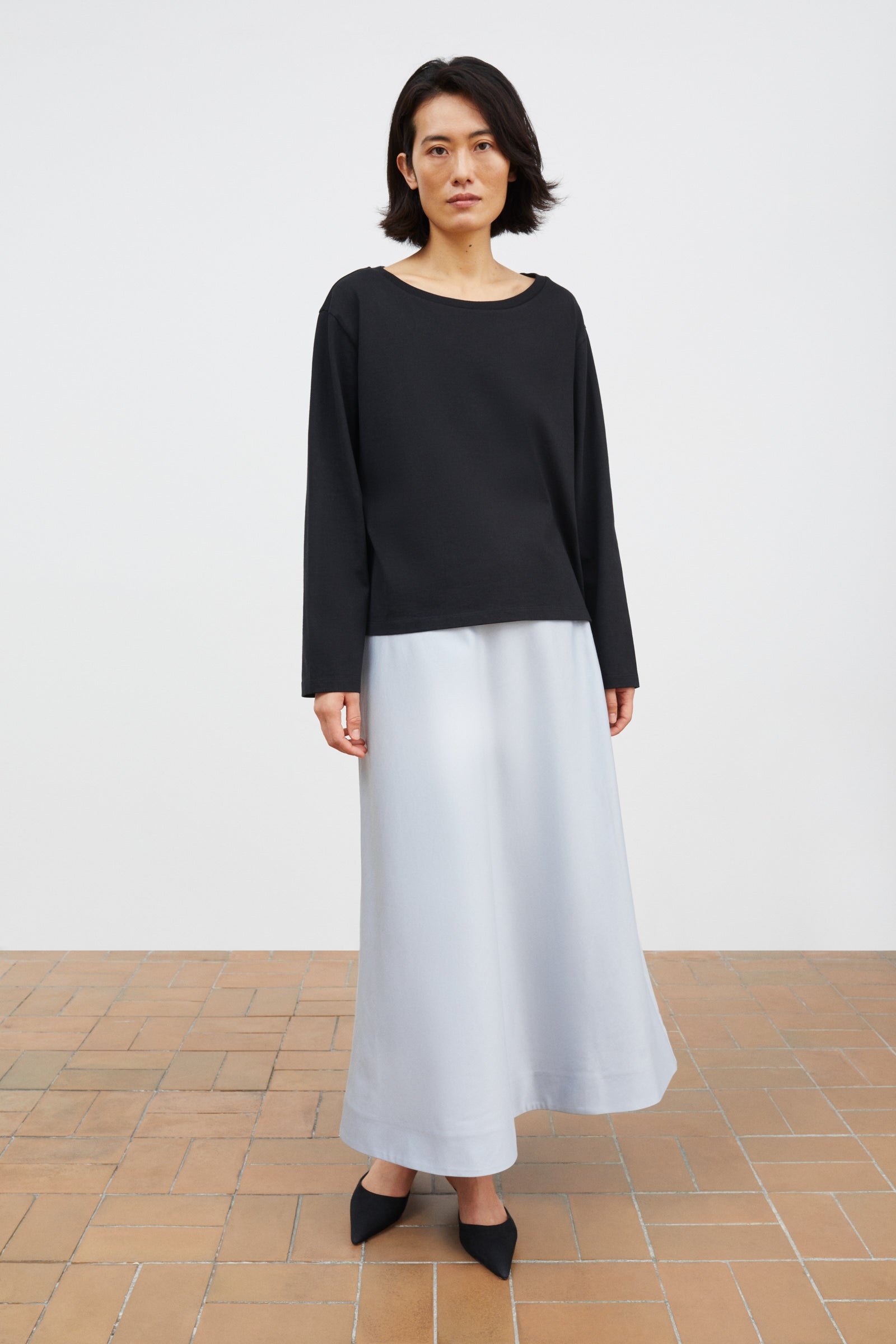 Skall Studio Mila skirt Skirt Dusty blue