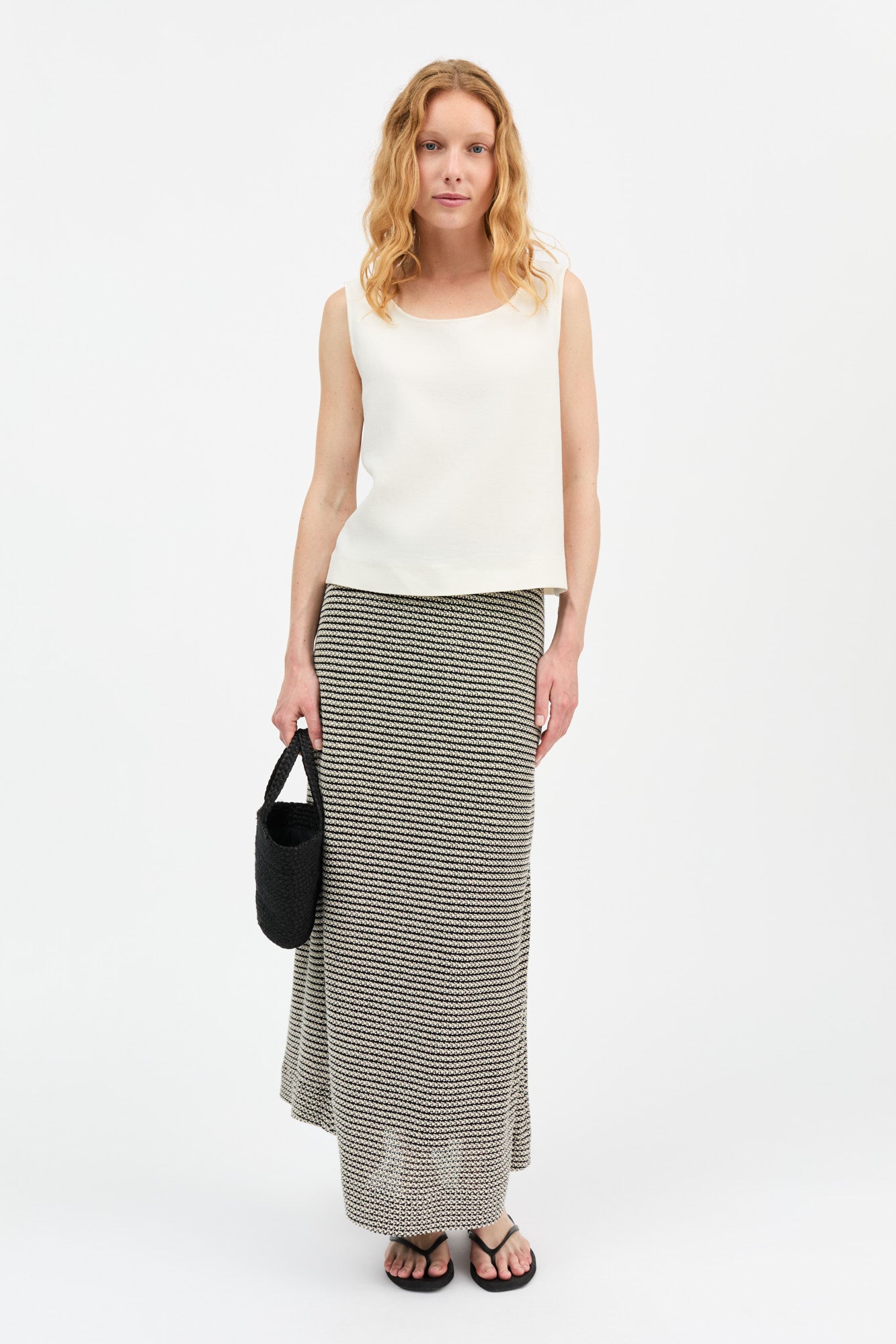 Skall Studio Minnah skirt Skirt Natural/Black