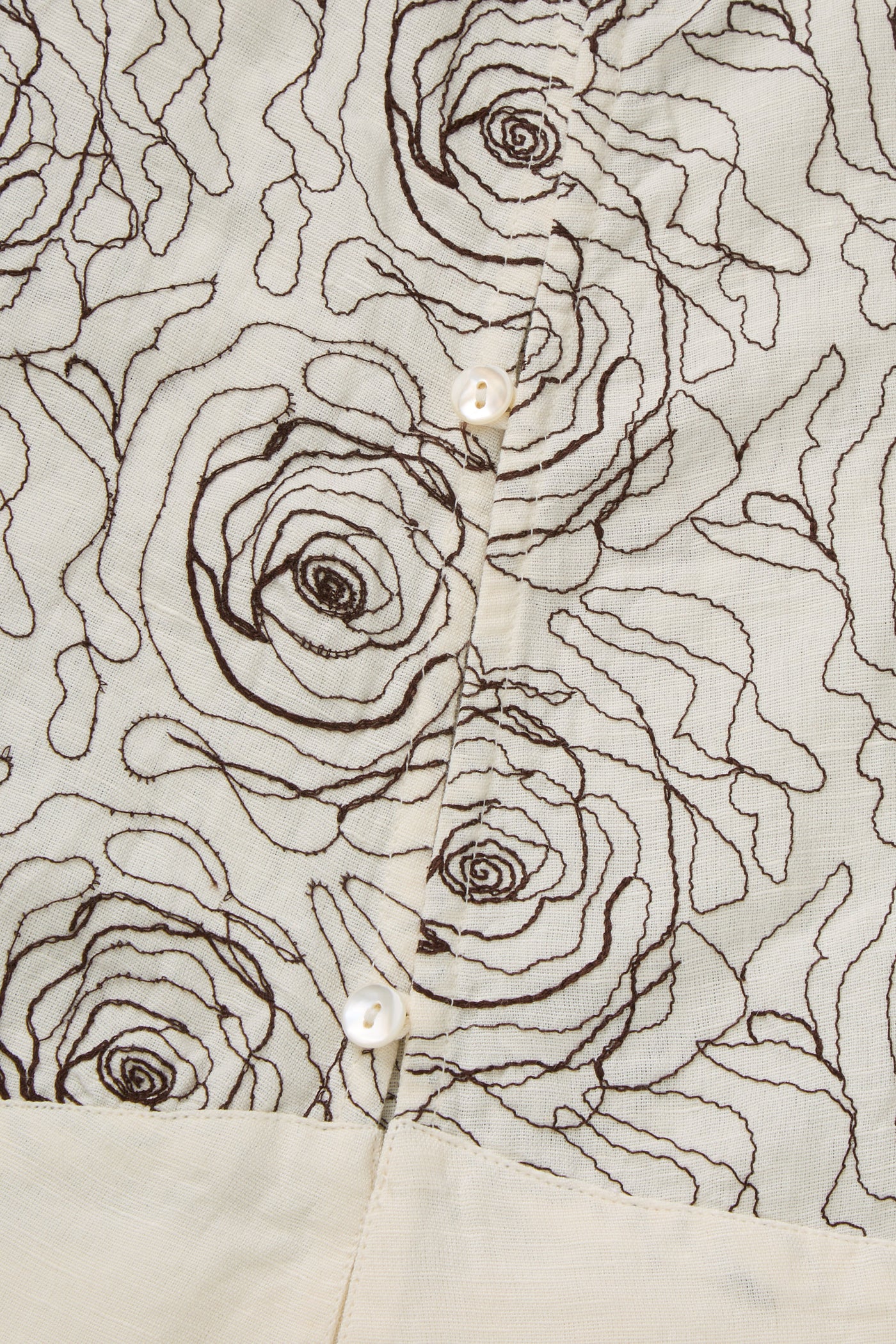 Skall Studio Mollie top Top Ecru