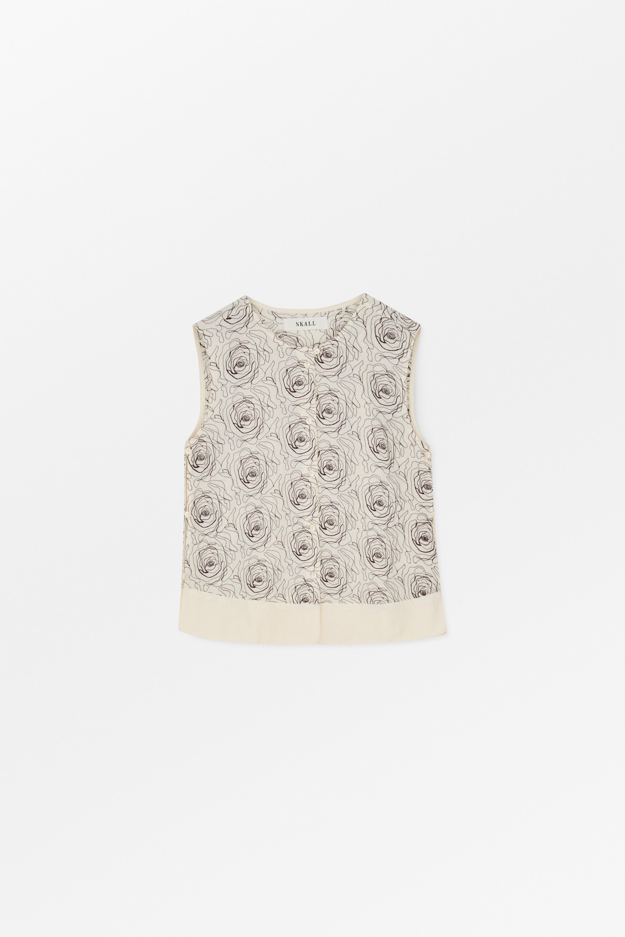 Skall Studio Mollie top Top Ecru