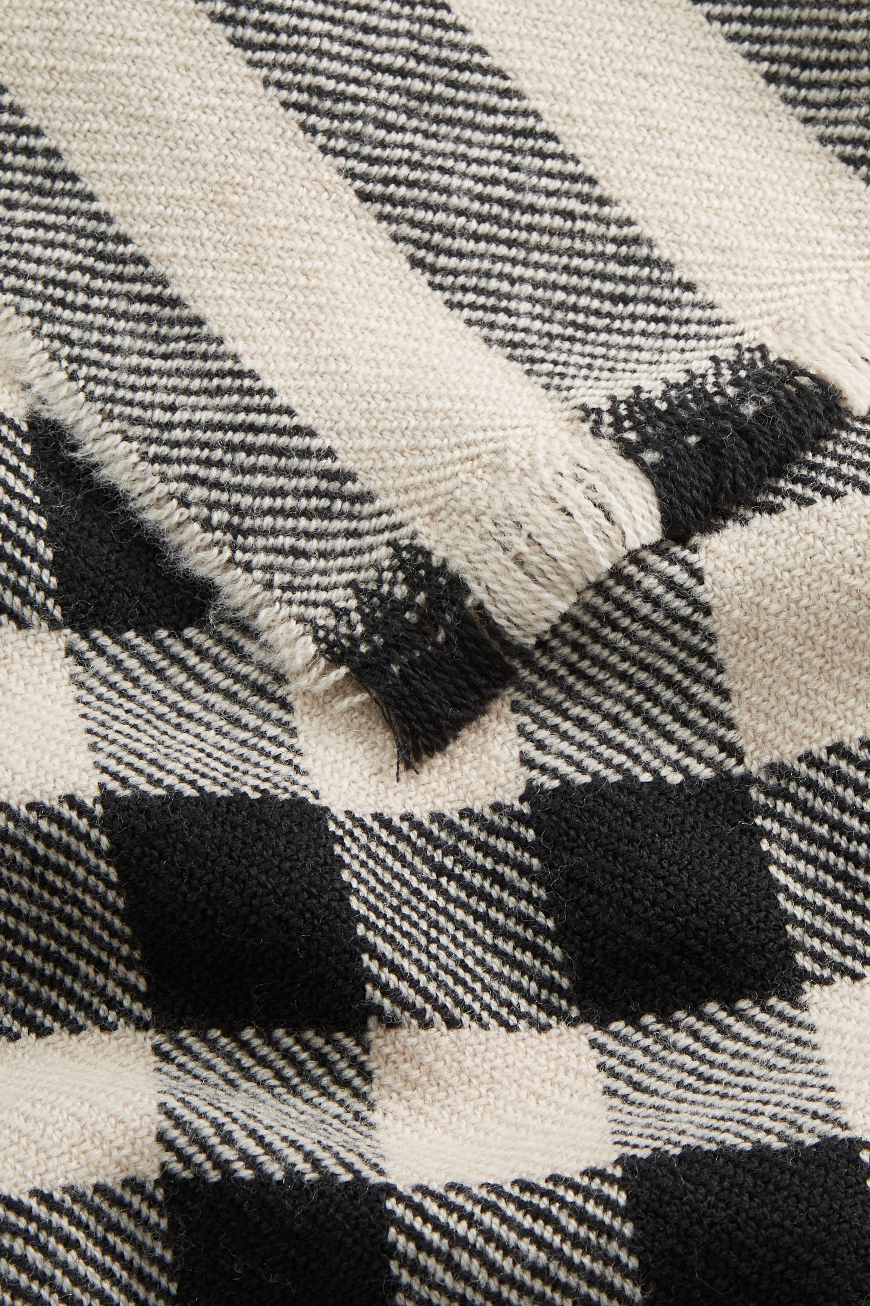 Skall Studio Nadelle scarf Scarf Black/Beige check