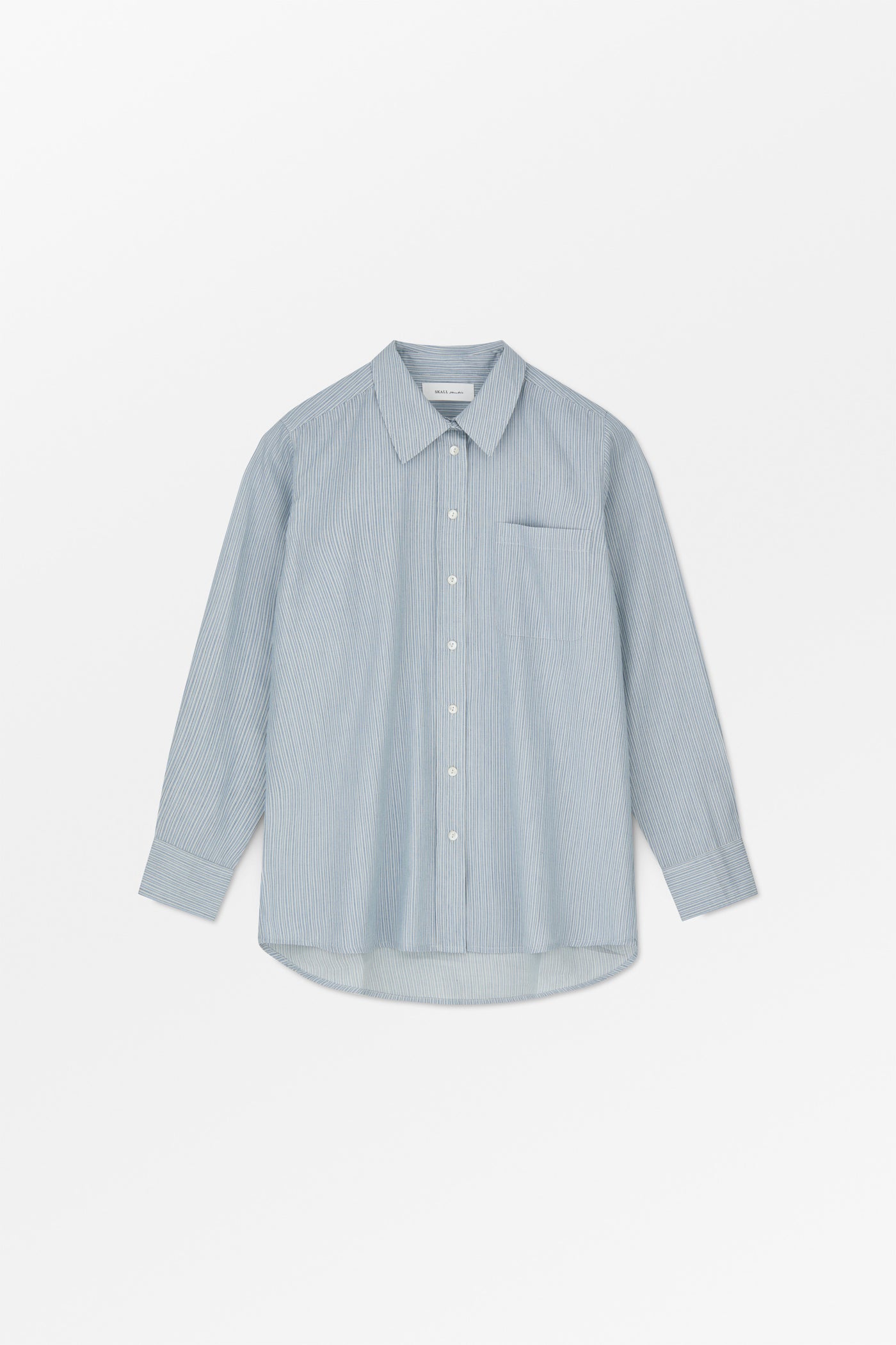Skall Studio Nico shirt Shirt Tiny blue stripe