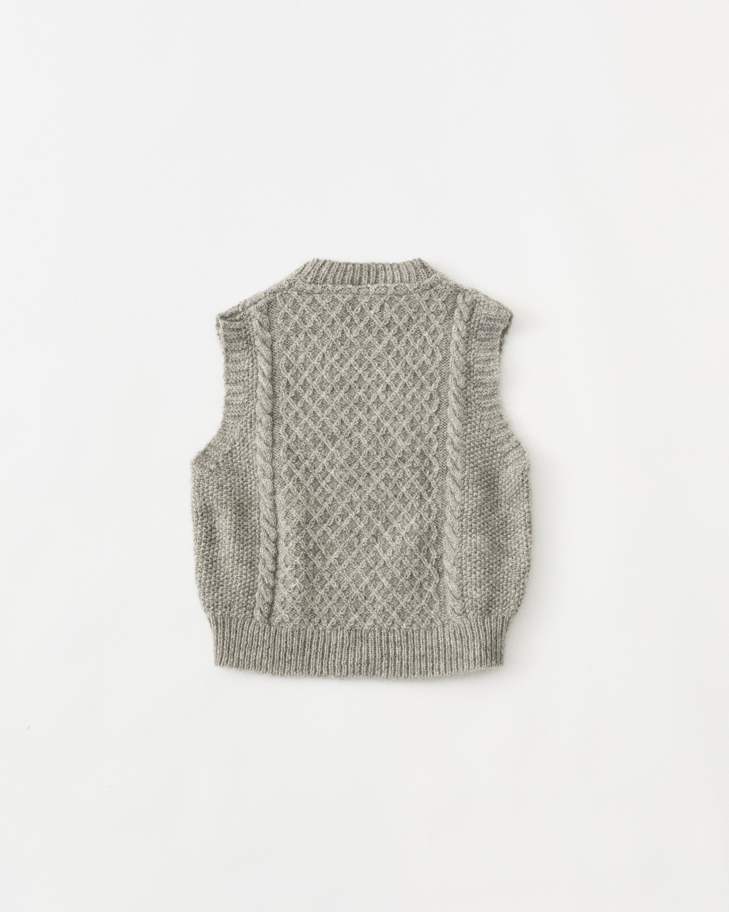 【STUDIOUS】KAYLE WOOL KNIT VEST ニットベスト We Norwegians | Women's Setesdal Vest: Luxury Linisieme Wool Blend