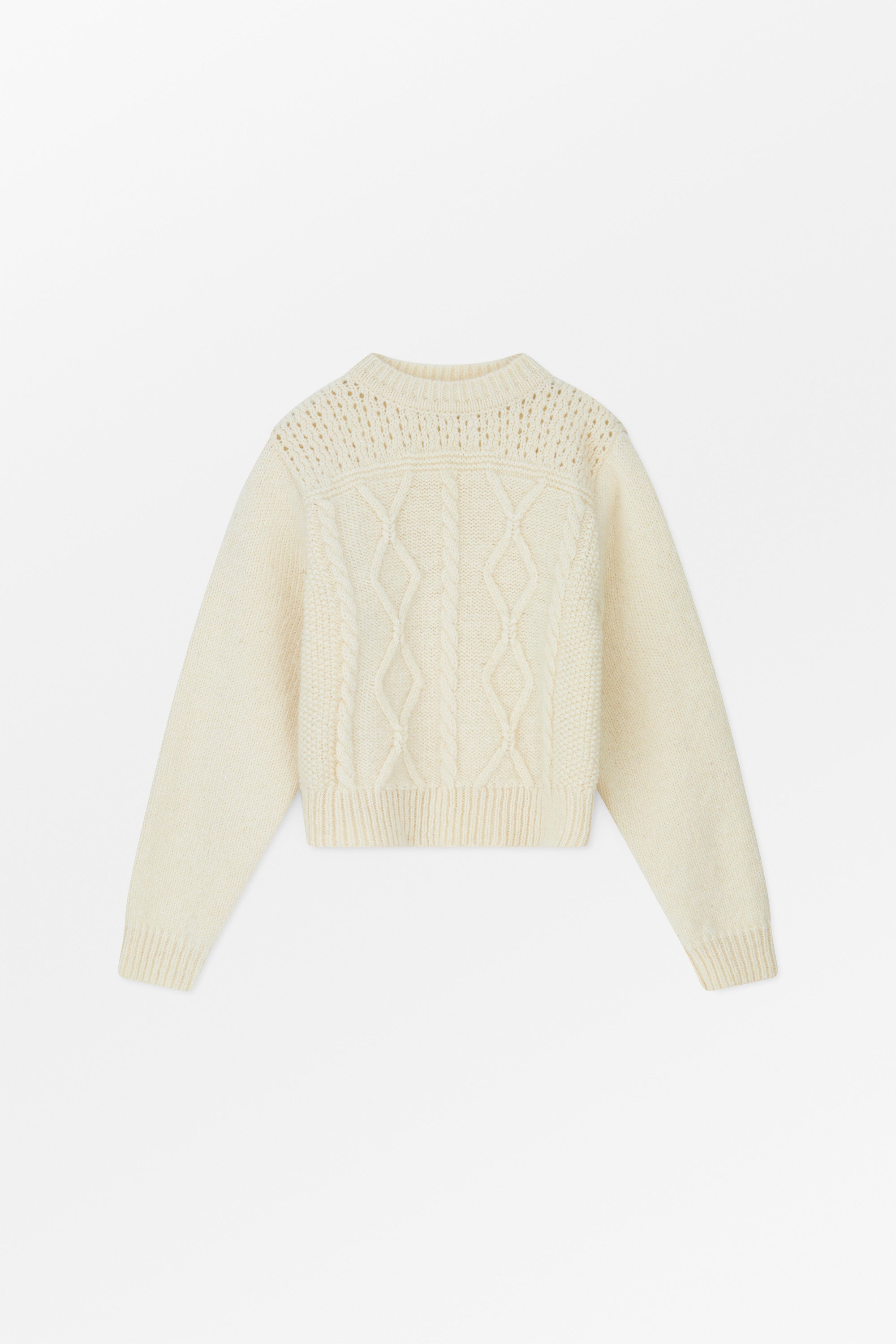 Sigga jumper - Off white – Skall Studio ENG