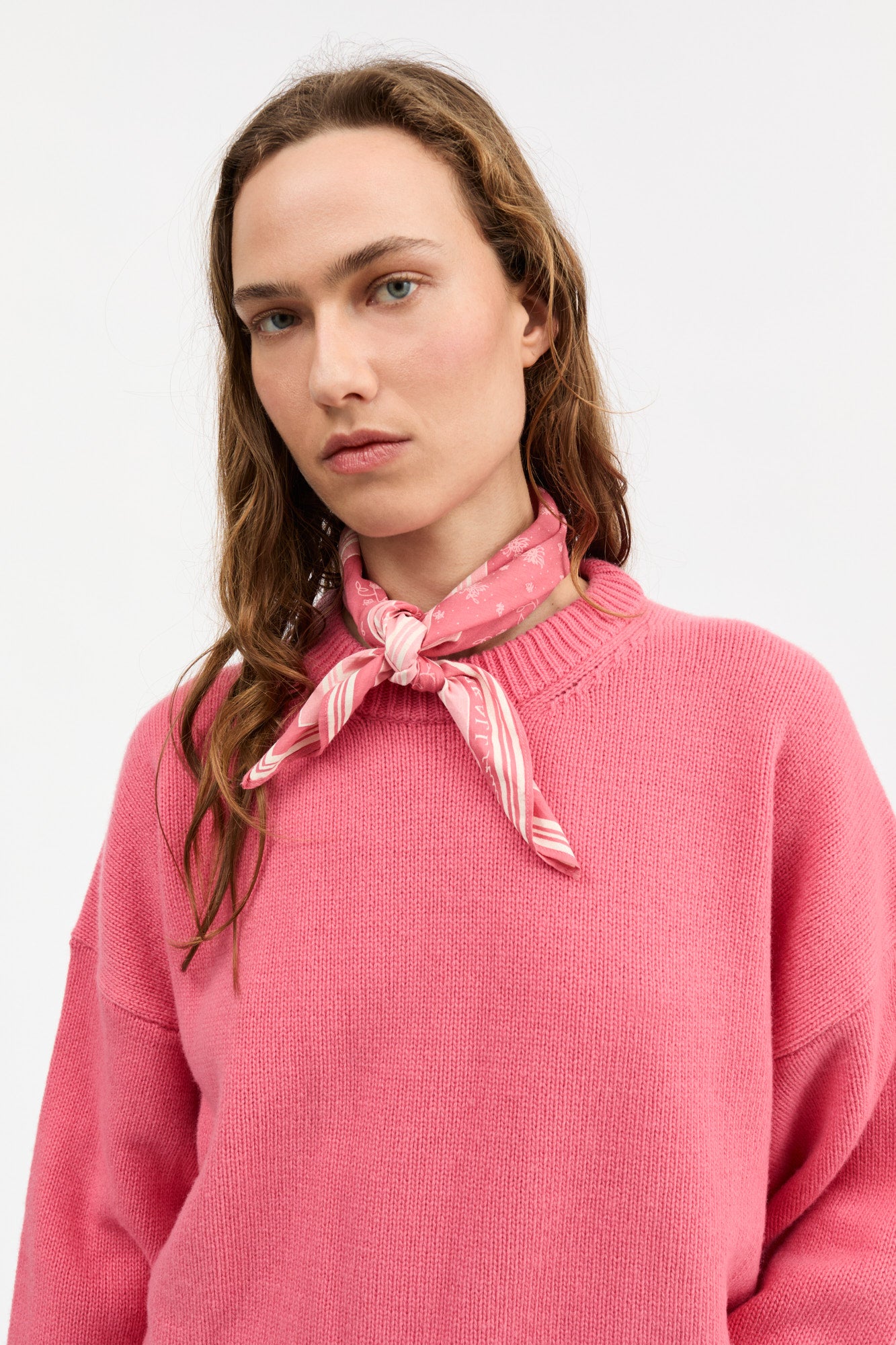 Skall Studio Skall classic scarf 55x55 Scarf Hot pink