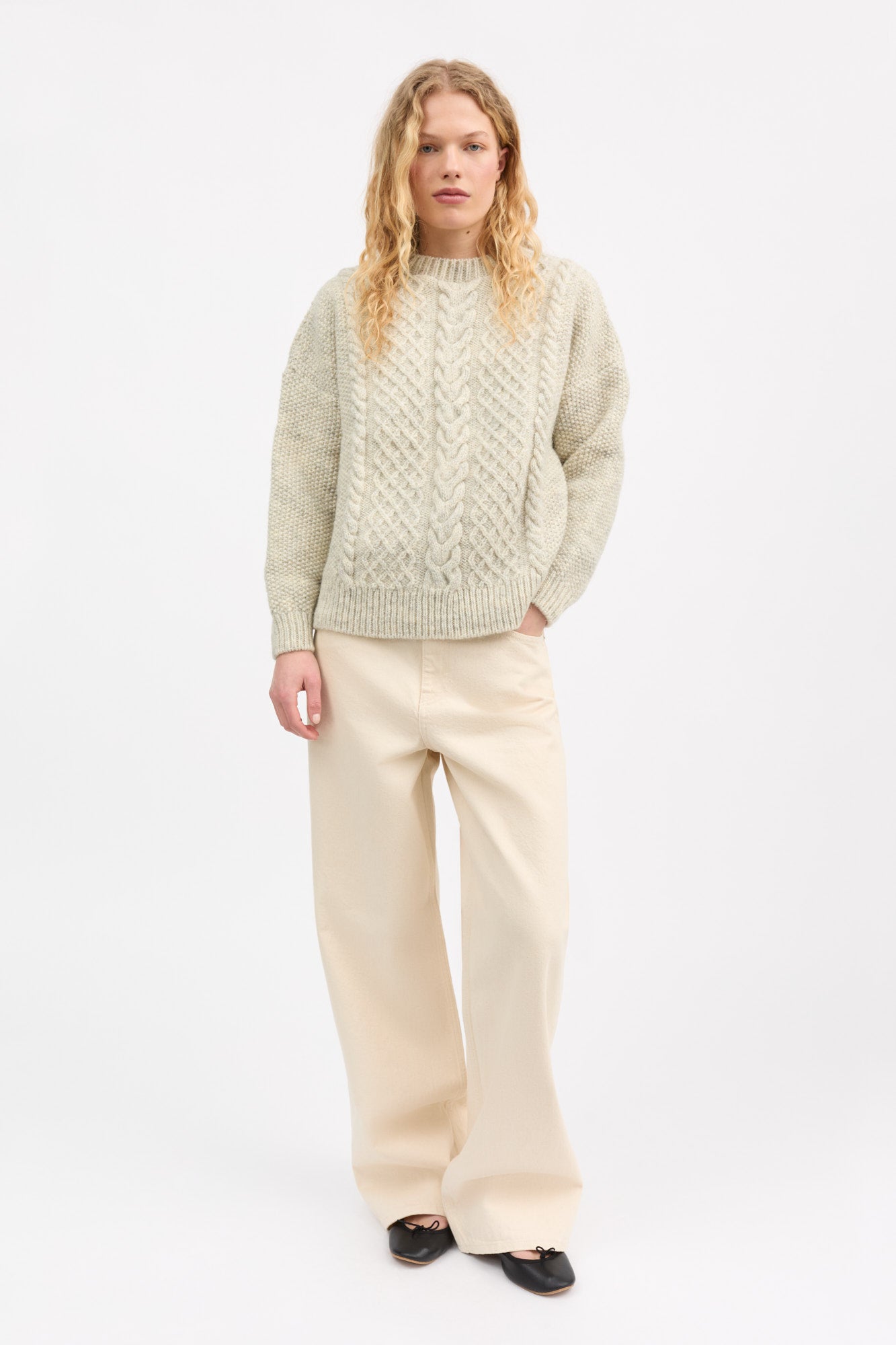 Sophie knit - Sand – Skall Studio ENG