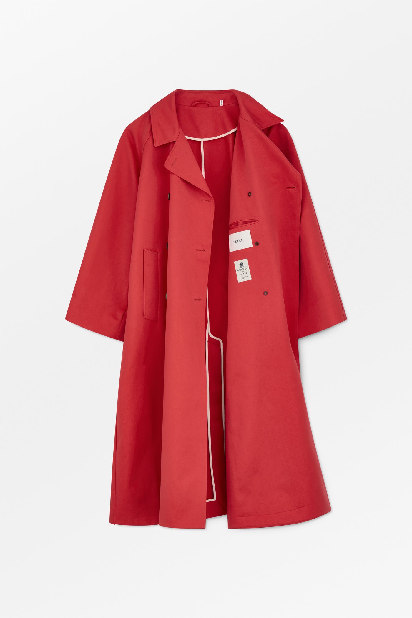 Skall Studio Spring coat Coat Clear red