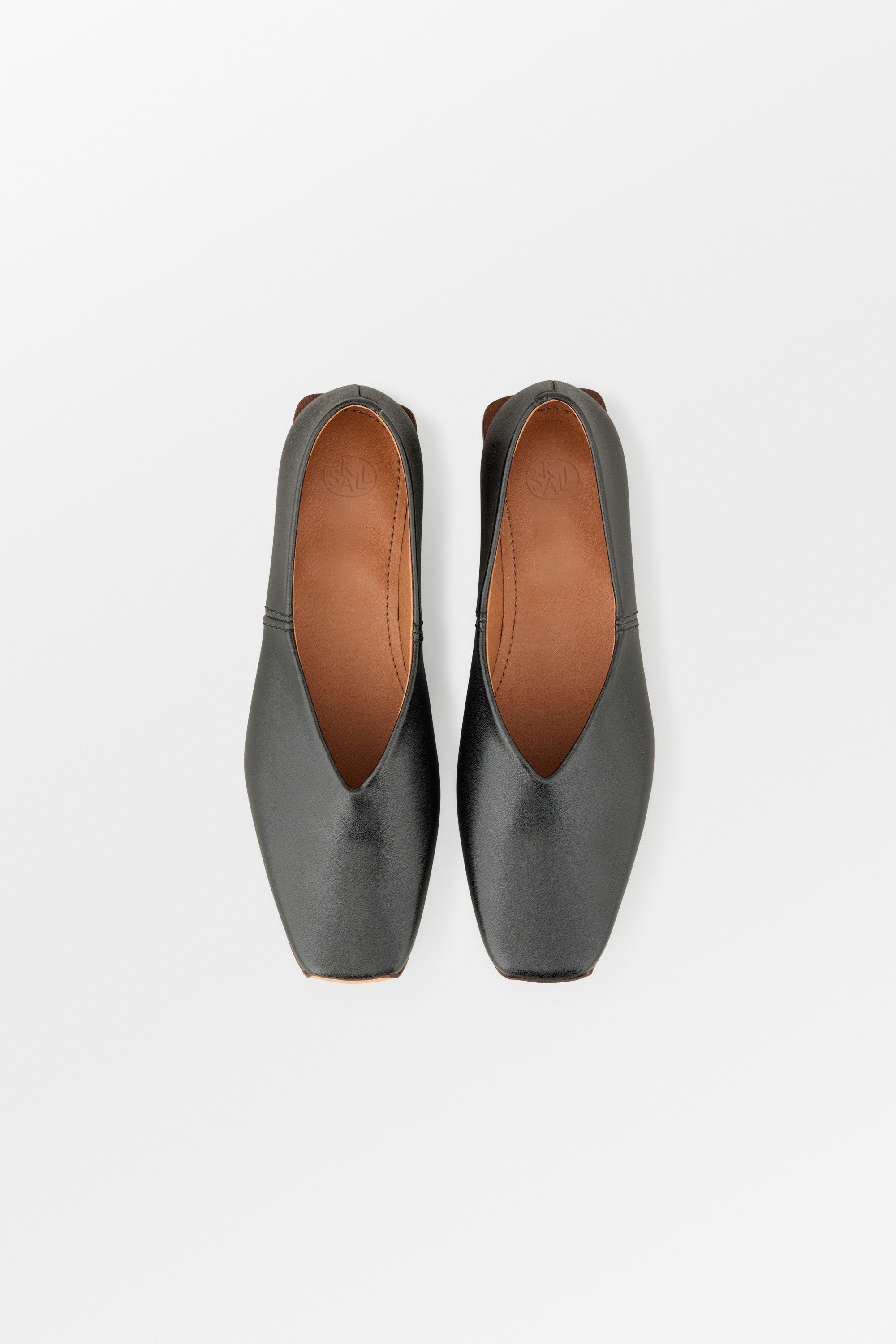 Square loafer - Cognac – Skall Studio ENG