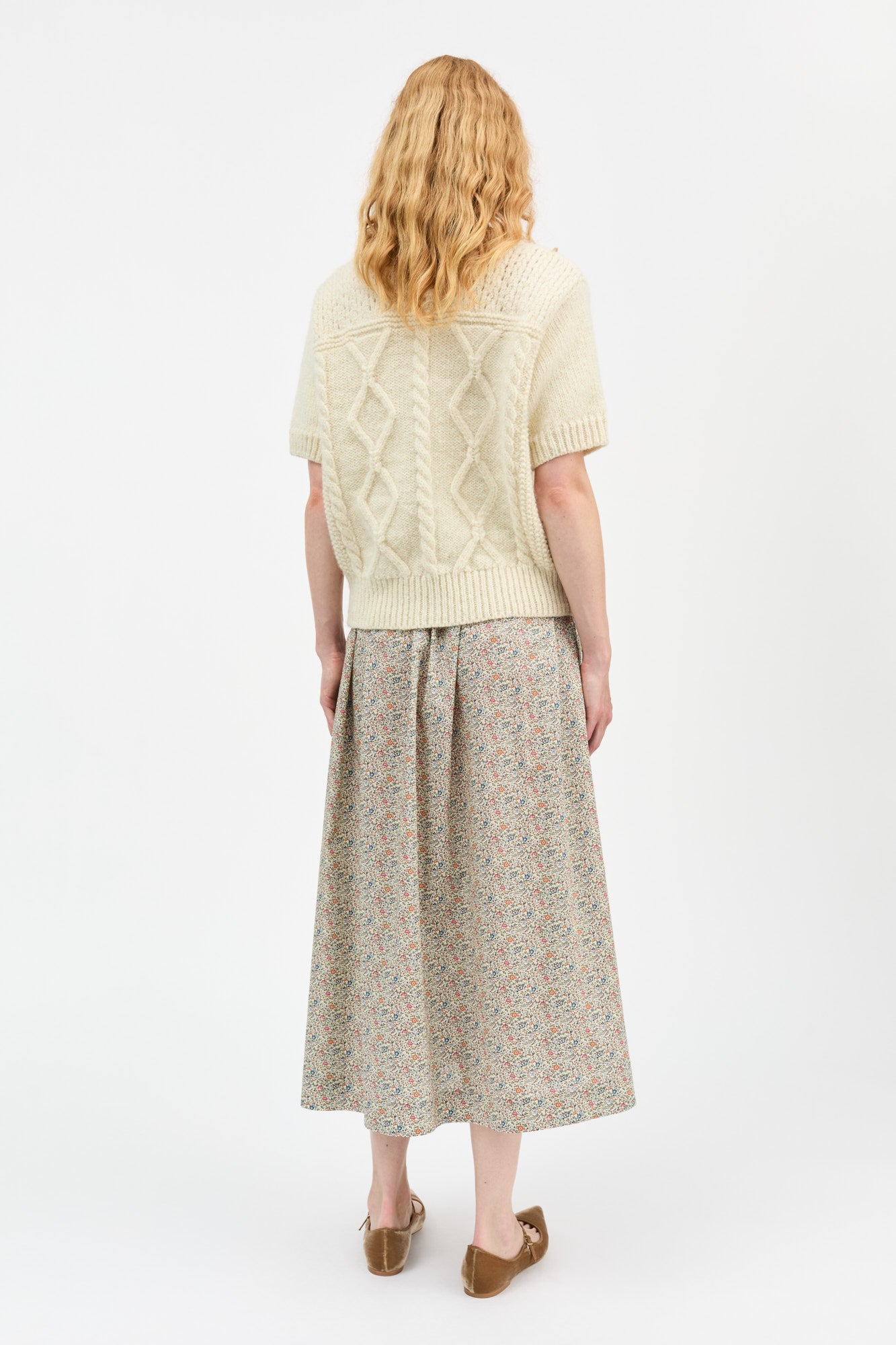 Svea cardigan - Off white – Skall Studio ENG
