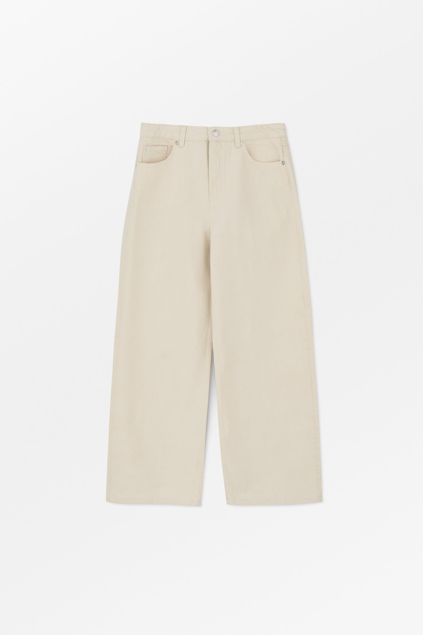 Skall Studio Taylor cropped jeans Jeans Ecru