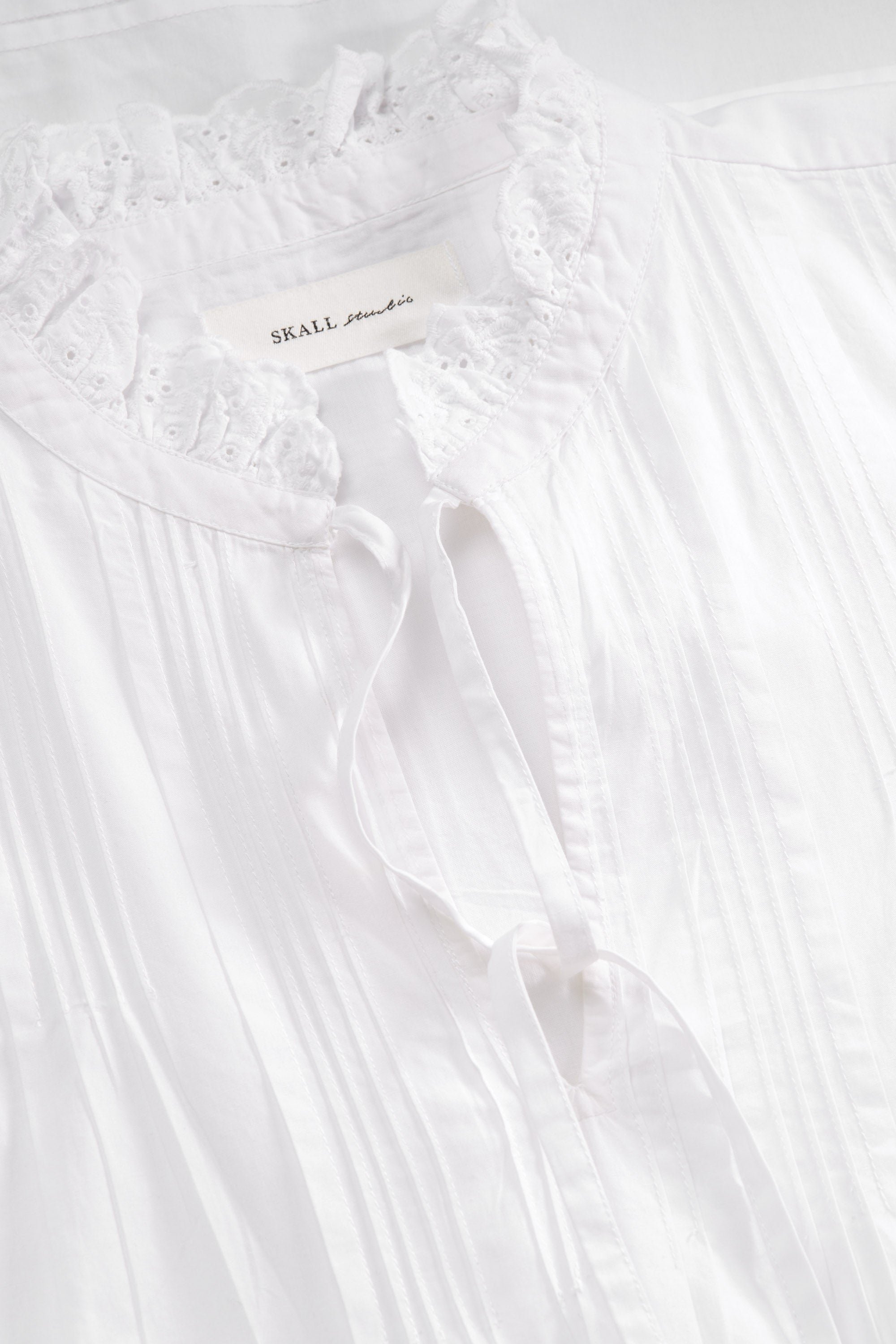 Viola dress - Optic white – Skall Studio ENG