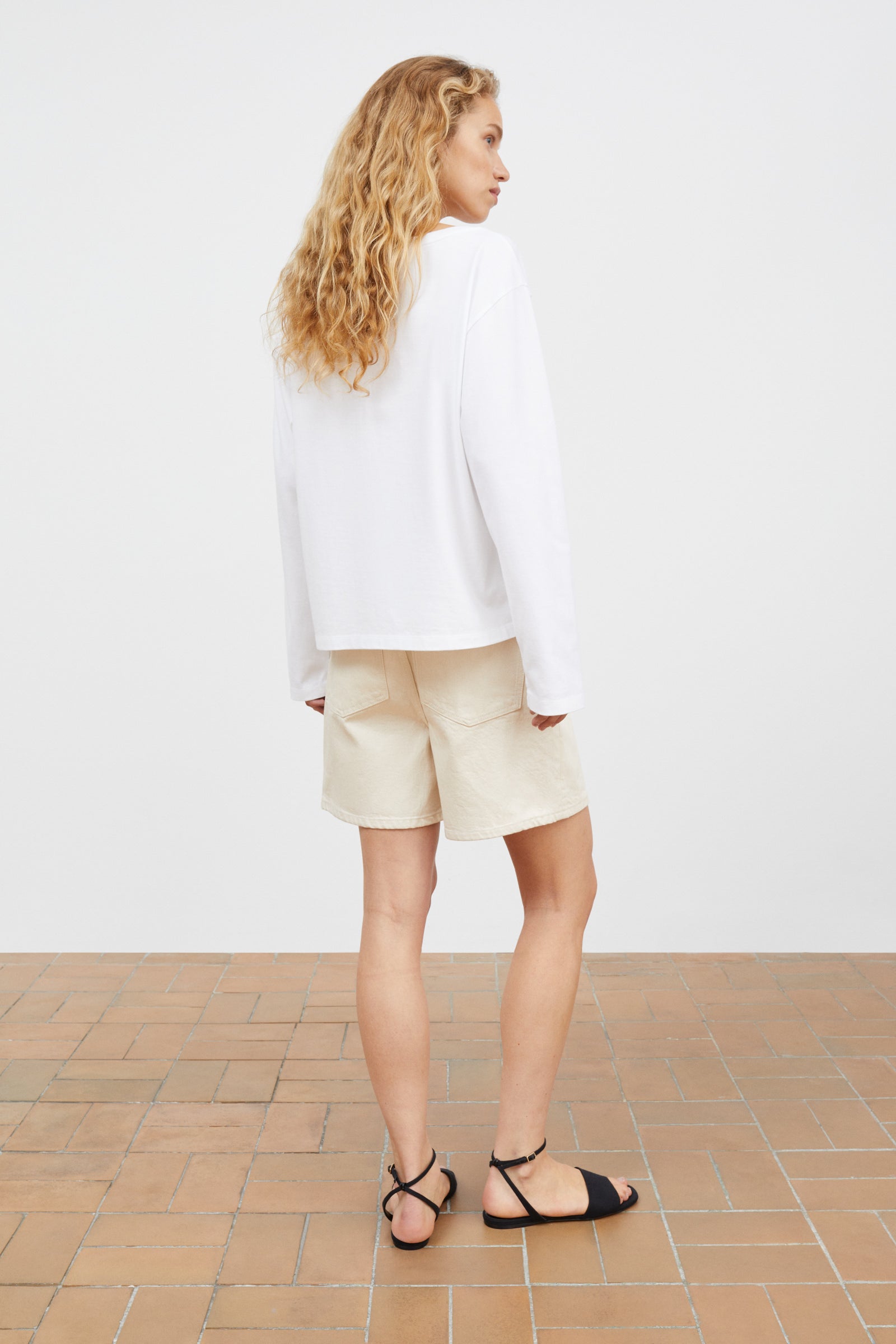 Skall Studio Willie shorts Shorts Ecru