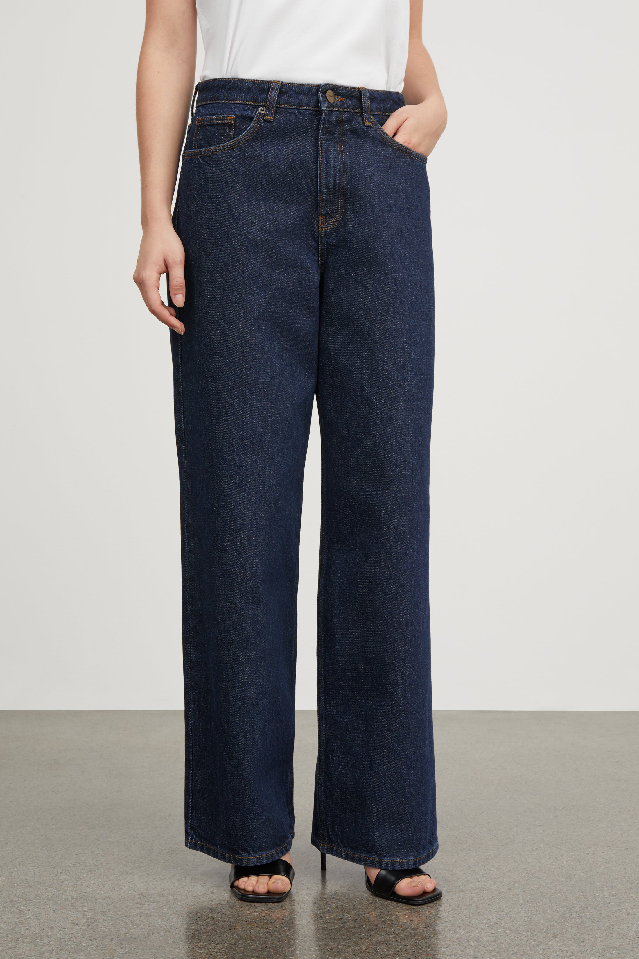Skall Studio Willow wide jeans Jeans Indigo blue