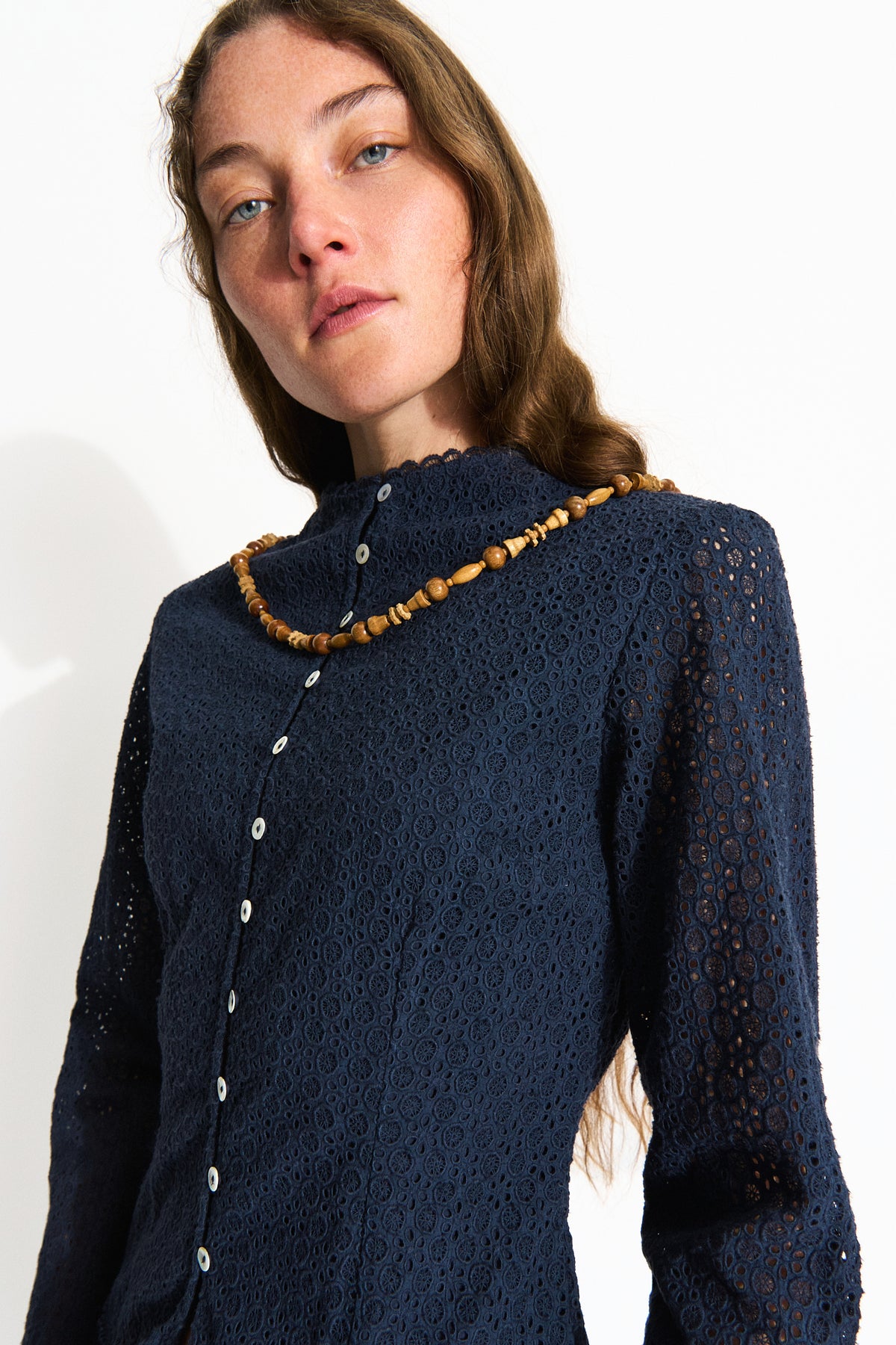 Skall Studio Winona shirt Shirt Dark navy