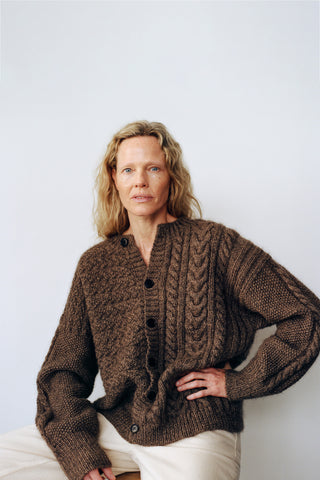 Ingeborg Cardigan Knitting Pattern – Skall Studio ENG